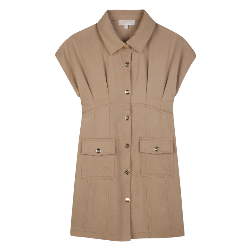 VESTIDO DE MANGA CURTA MICHAEL KORS 
                        GIRL