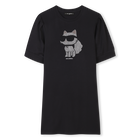 Vestido de manga curta KARL LAGERFELD KIDS 
                    GIRL