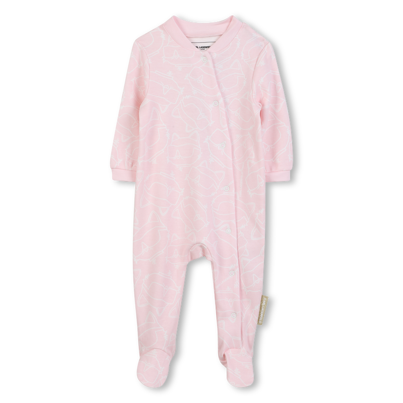 Conjunto de pijama de 3 peças KARL LAGERFELD KIDS 
                    GIRL
