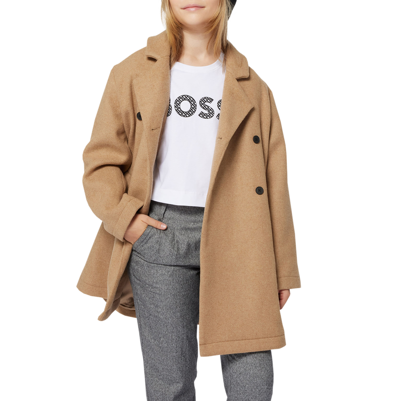 T-shirt de manga curta BOSS 
                        GIRL