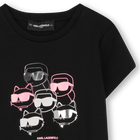 Vestido de manga curta KARL LAGERFELD KIDS 
                    GIRL