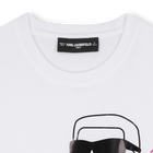 T-shirt de manga curta KARL LAGERFELD KIDS 
                    GIRL