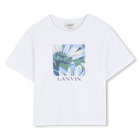 T-shirt de manga curta LANVIN 
                    GIRL