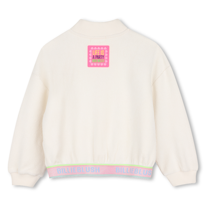 Cardigan em moletom BILLIEBLUSH 
                        MENINA