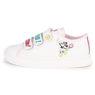 T&eacute;nis com riscas de gancho e la&ccedil;o MARC JACOBS 
                    GIRL
