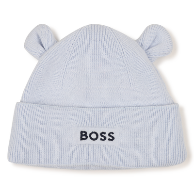 Conjunto de touca e pantufas BOSS MENINO