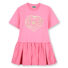 Vestido de mangas curtas KENZO KIDS 
                    MENINA
