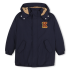 Parka com capuz KENZO KIDS 
                    BOY