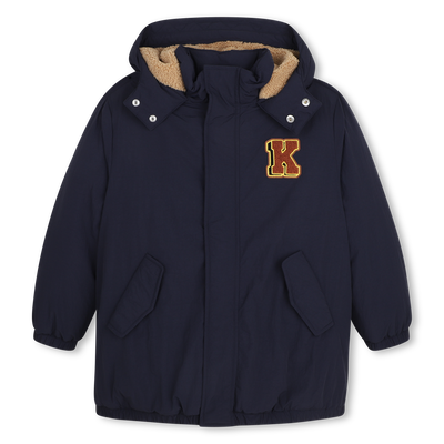 Parka com capuz KENZO KIDS MENINO