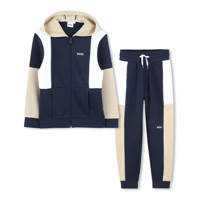 Conjunto jogging corte direito BOSS 
                        BOY