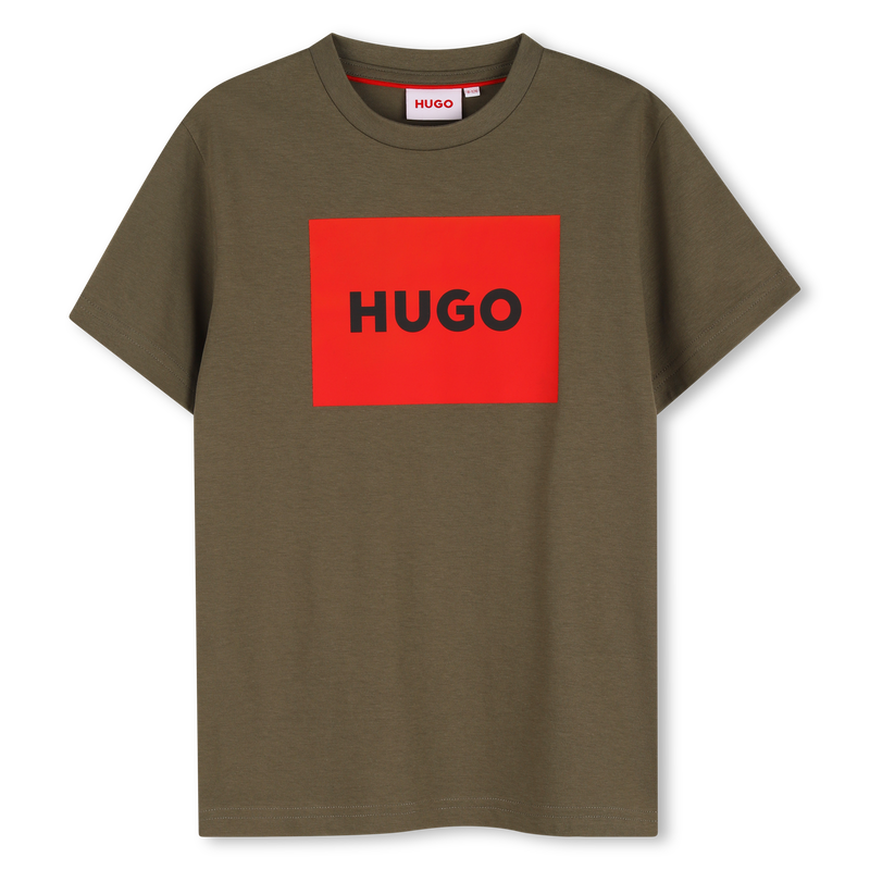 T-shirt de manga curta HUGO 
                    BOY