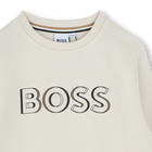 Sweatshirt em molet&atilde;o BOSS 
                    BOY