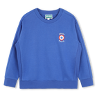 Sweatshirt molet&atilde;o estampada KENZO KIDS 
                    BOY
