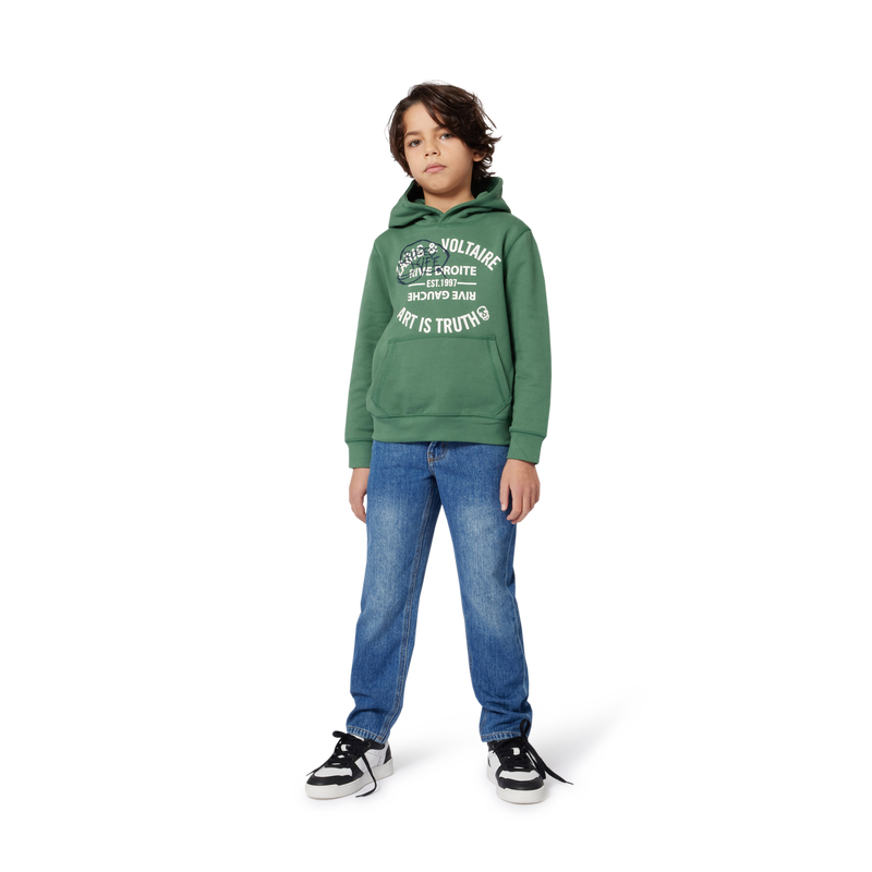 Camisola com capuz polar ZADIG & VOLTAIRE 
                    BOY