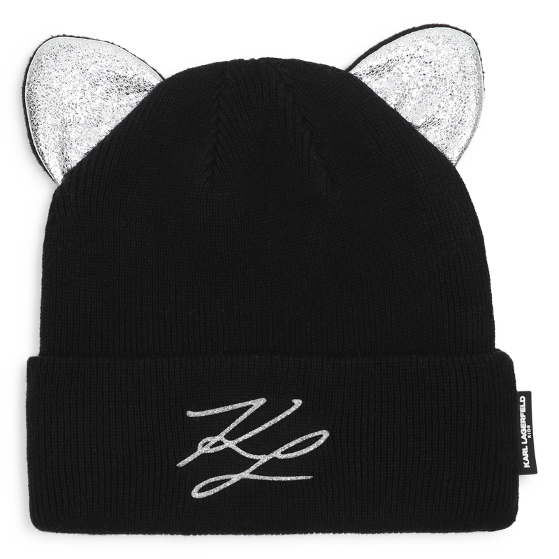 Gorro de tric&ocirc; KARL LAGERFELD KIDS 
                        GIRL
