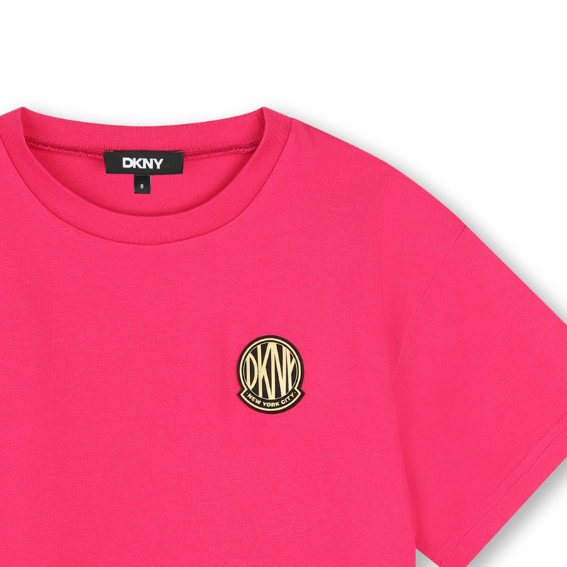 T-shirt de manga curta DKNY 
                        GIRL