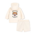 Conjunto de cardig&atilde; e short KENZO KIDS 
                    UNISEX