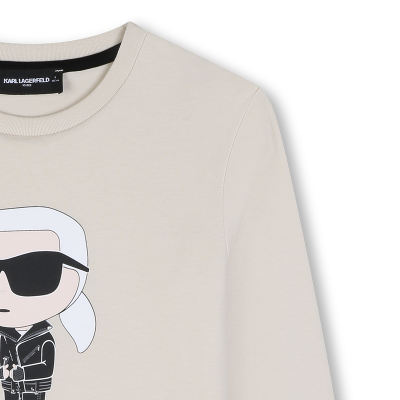 Camiseta de mangas curtas KARL LAGERFELD KIDS 
                        BOY