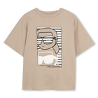 T-shirt de manga curta KARL LAGERFELD KIDS 
                    BOY