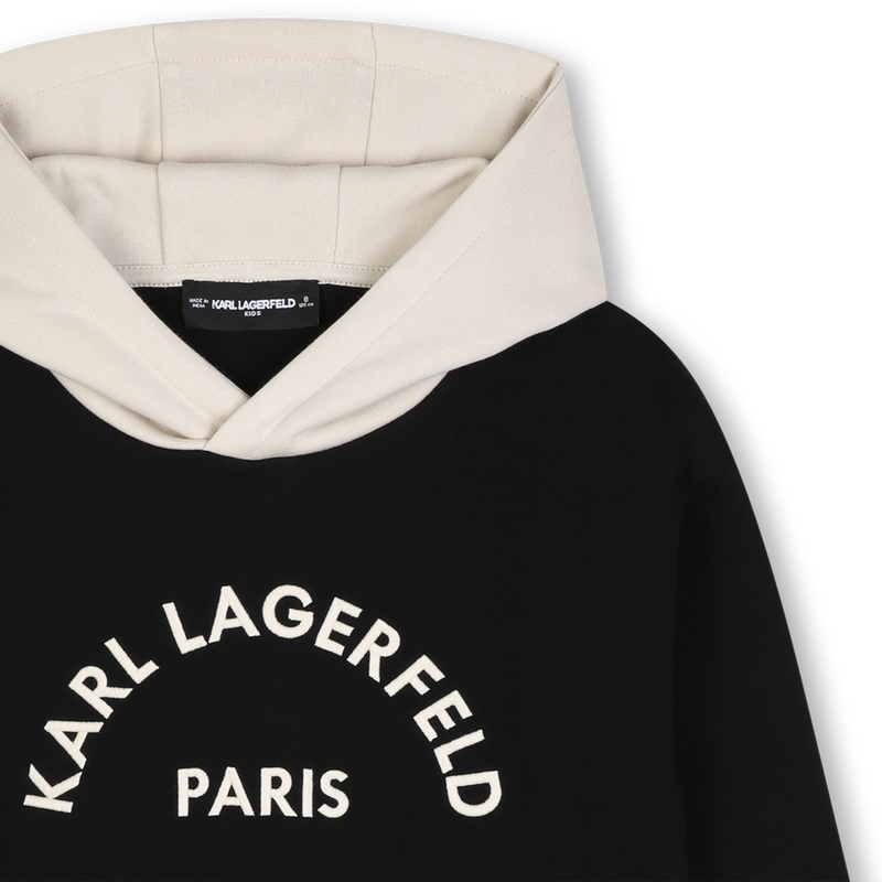 Moleton com capuz KARL LAGERFELD KIDS 
                        BOY