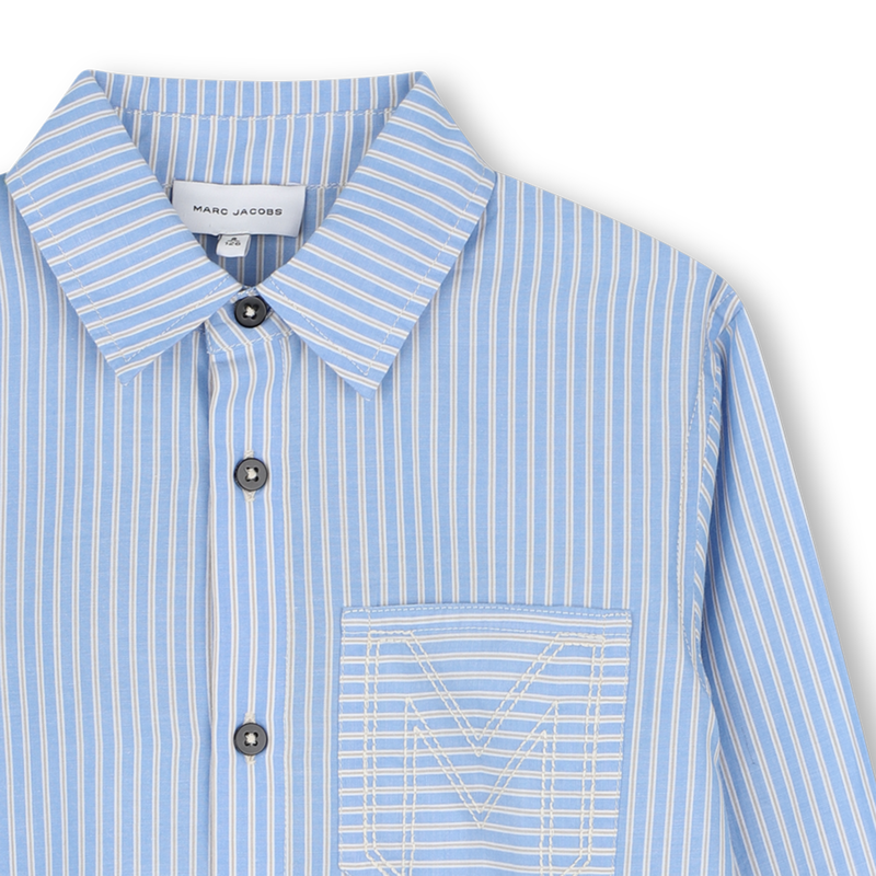 Camisa de listras finas MARC JACOBS 
                        MENINO
