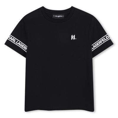 Camiseta de mangas curtas KARL LAGERFELD KIDS BOY