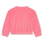 Sweatshirt de veludo BILLIEBLUSH 
                    GIRL