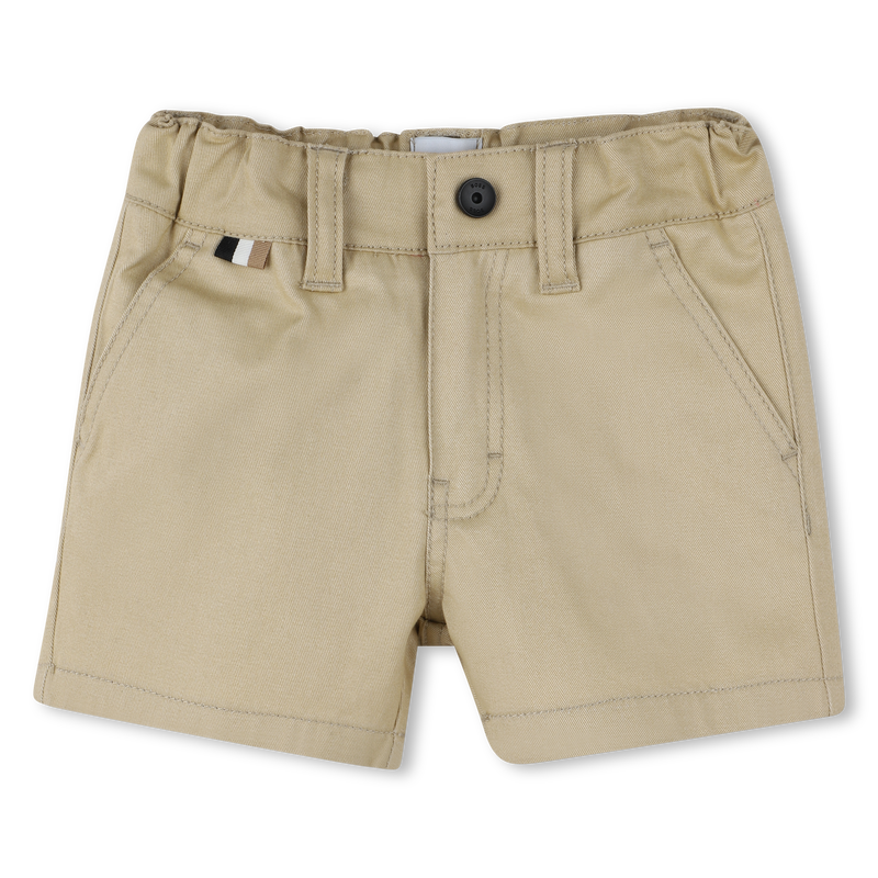 Cal&ccedil;&otilde;es de algod&atilde;o lisos BOSS 
                        BOY