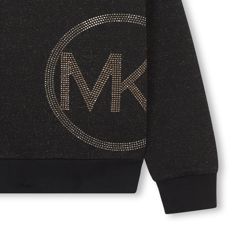 Sweatshirt em molet&atilde;o MICHAEL KORS 
                        GIRL