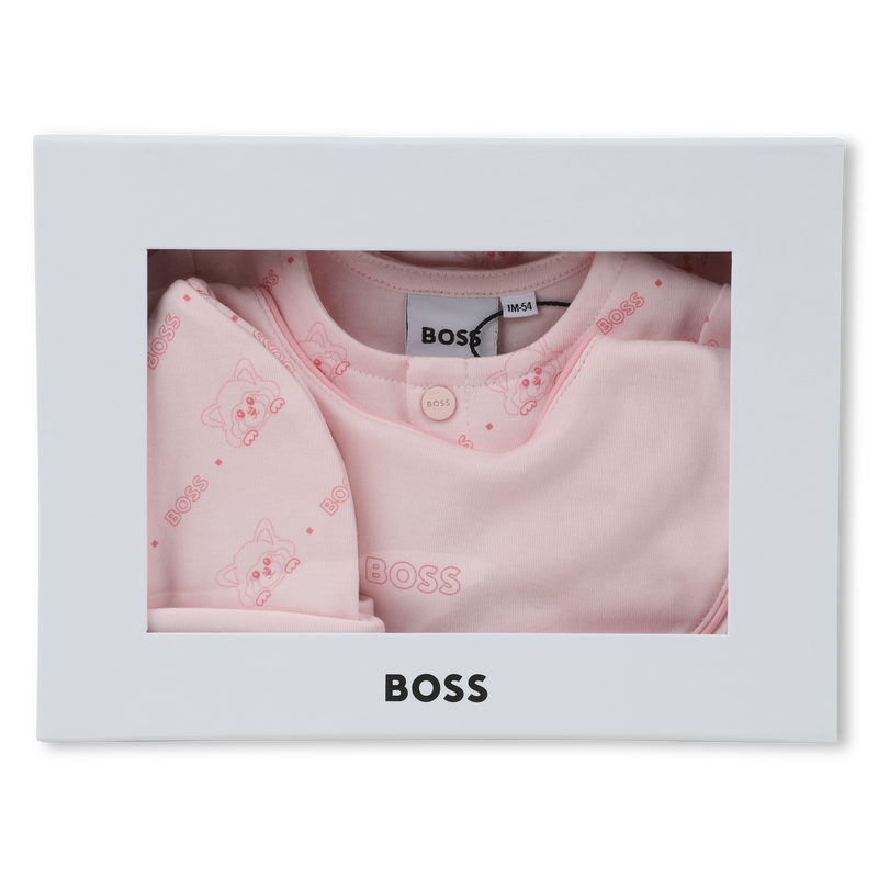 Conjunto de pijama e gorro BOSS 
                        GIRL