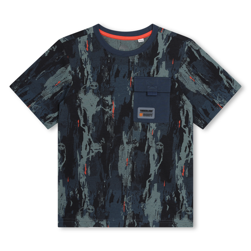 Multicolored Pocket T-Shirt TIMBERLAND 
                    BOY