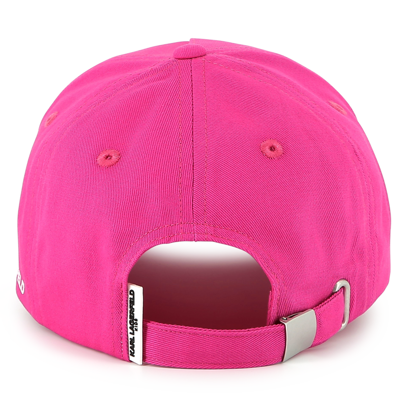 Bon&eacute; ajust&aacute;vel de algod&atilde;o KARL LAGERFELD KIDS 
                        GIRL