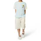 Bermudas lisas de algod&atilde;o KENZO KIDS 
                    BOY