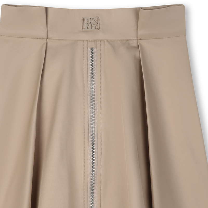 Saia midi com 2 pregas DKNY 
                    GIRL