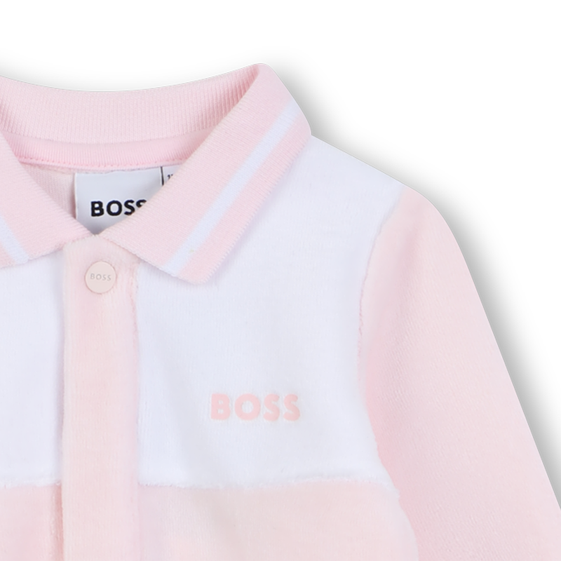 Macac&atilde;o com fecho de press&atilde;o BOSS 
                        GIRL