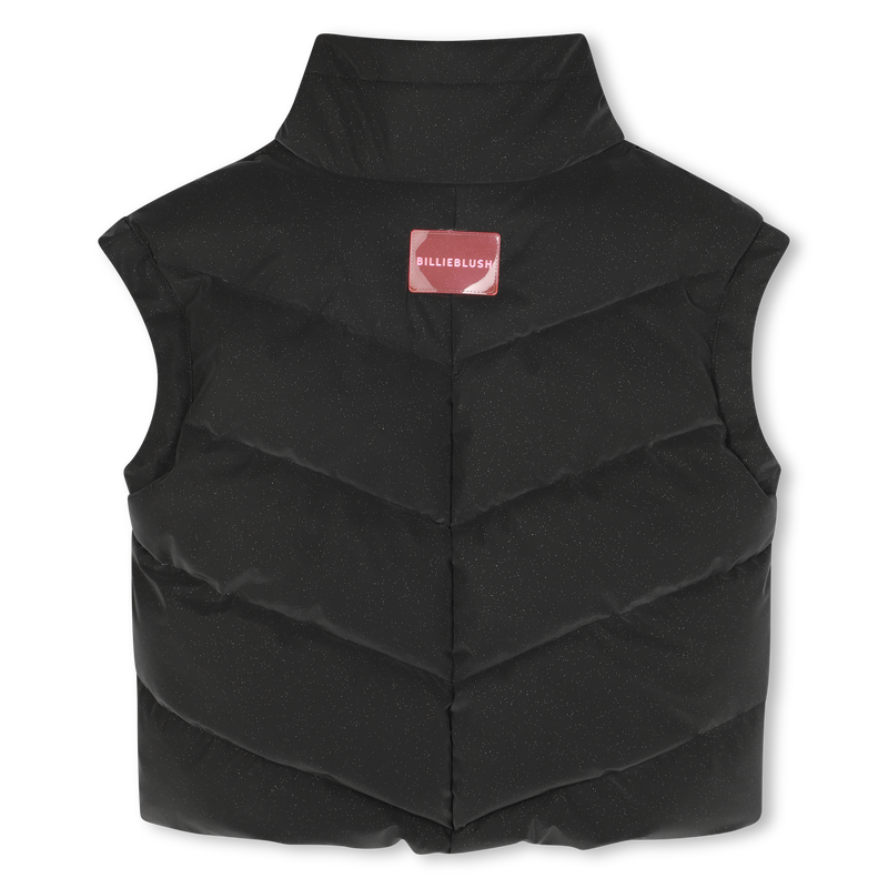 Casaco de penas com glitter sem mangas BILLIEBLUSH 
                        GIRL