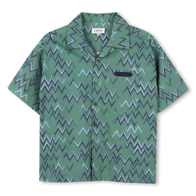 CAMISA DE MANGA CURTA LANVIN BOY