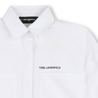 Camisa de manga comprida KARL LAGERFELD KIDS 
                    GIRL