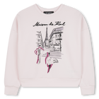 Sweatshirt de manga comprida KARL LAGERFELD KIDS 
                    GIRL