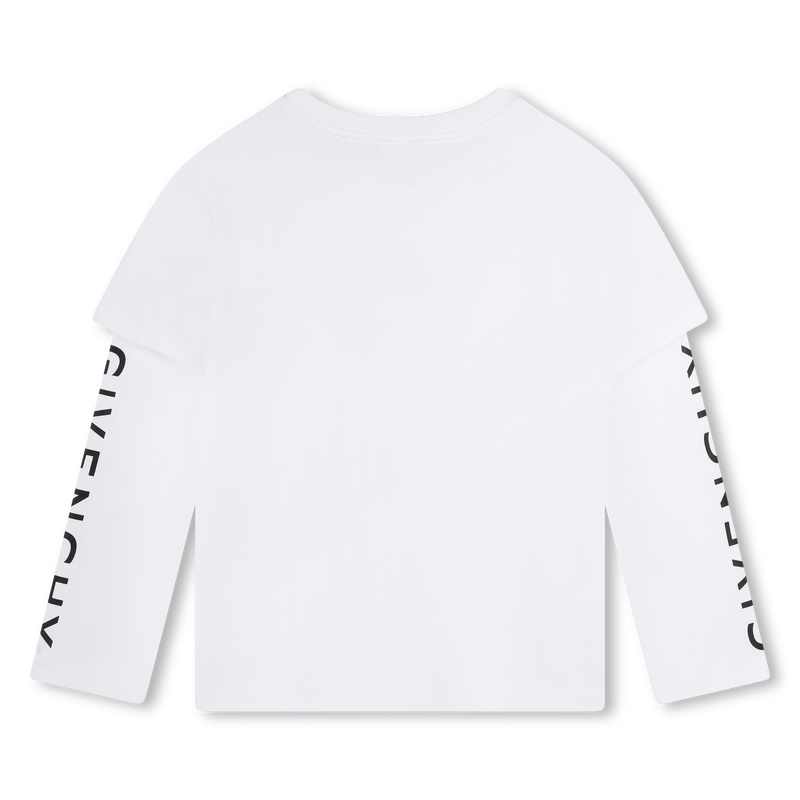 T-shirt 2 em 1 com estampados GIVENCHY 
                    BOY