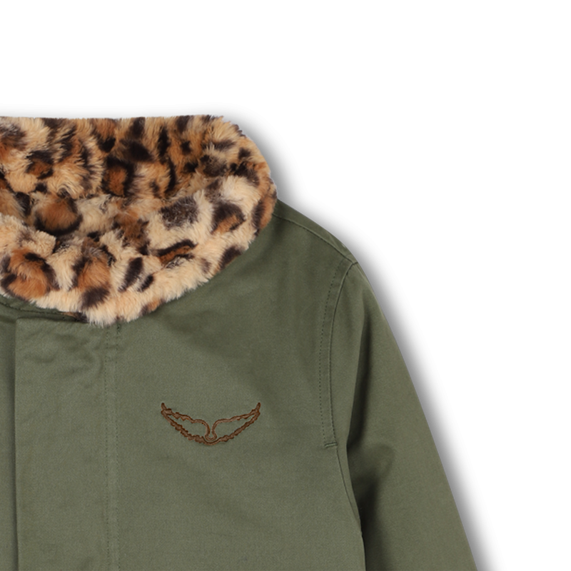 Jaqueta de sarja com bolsos com aba ZADIG & VOLTAIRE 
                        GIRL