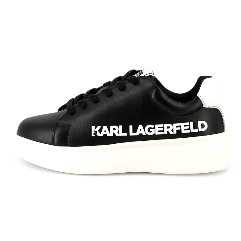 Sapatilhas de couro KARL LAGERFELD KIDS 
                        UNISEX