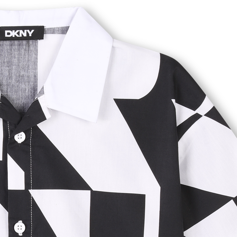 Short-sleeved cotton shirt DKNY 
                    UNISEX