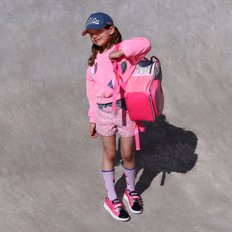 Sweatshirt de veludo BILLIEBLUSH 
                        GIRL