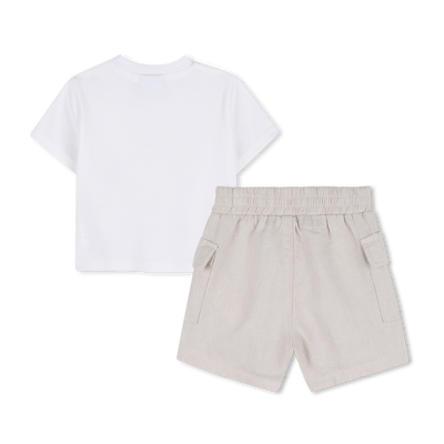 T-SHIRT + CONJUNTO DE CAL&Ccedil;&Otilde;ES BOSS BOY