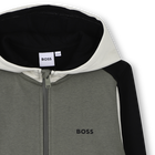 Cardigan com capuz BOSS 
                    BOY