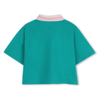 Camisa polo de manga curta KIDS AROUND 
                    GIRL