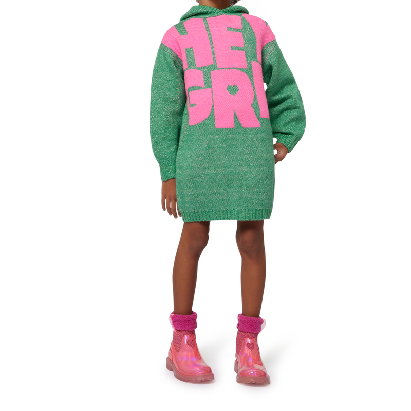 Vestido brilhante com capuz BILLIEBLUSH 
                        GIRL