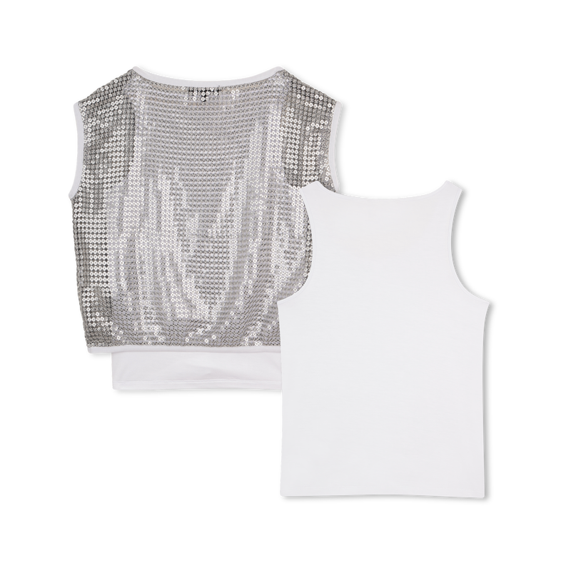 T-shirt 2 em 1 DKNY 
                        GIRL