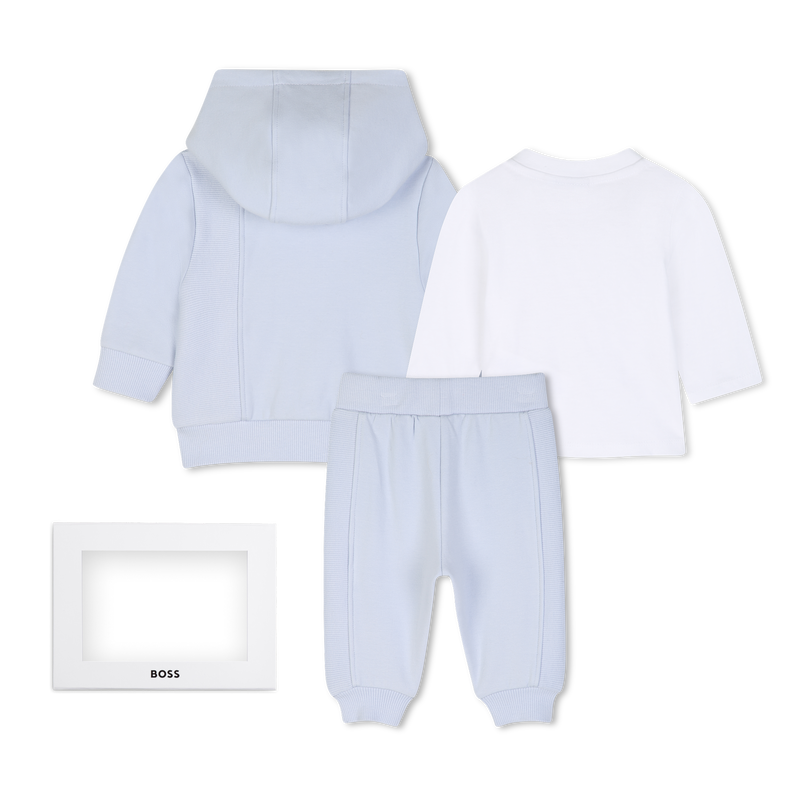 Conjunto de cal&ccedil;a, cardig&atilde; e camiseta BOSS 
                        BOY